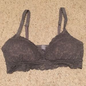 Large lace bralette aerie